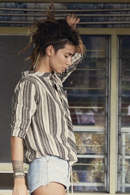 Stripe Wovenshirt