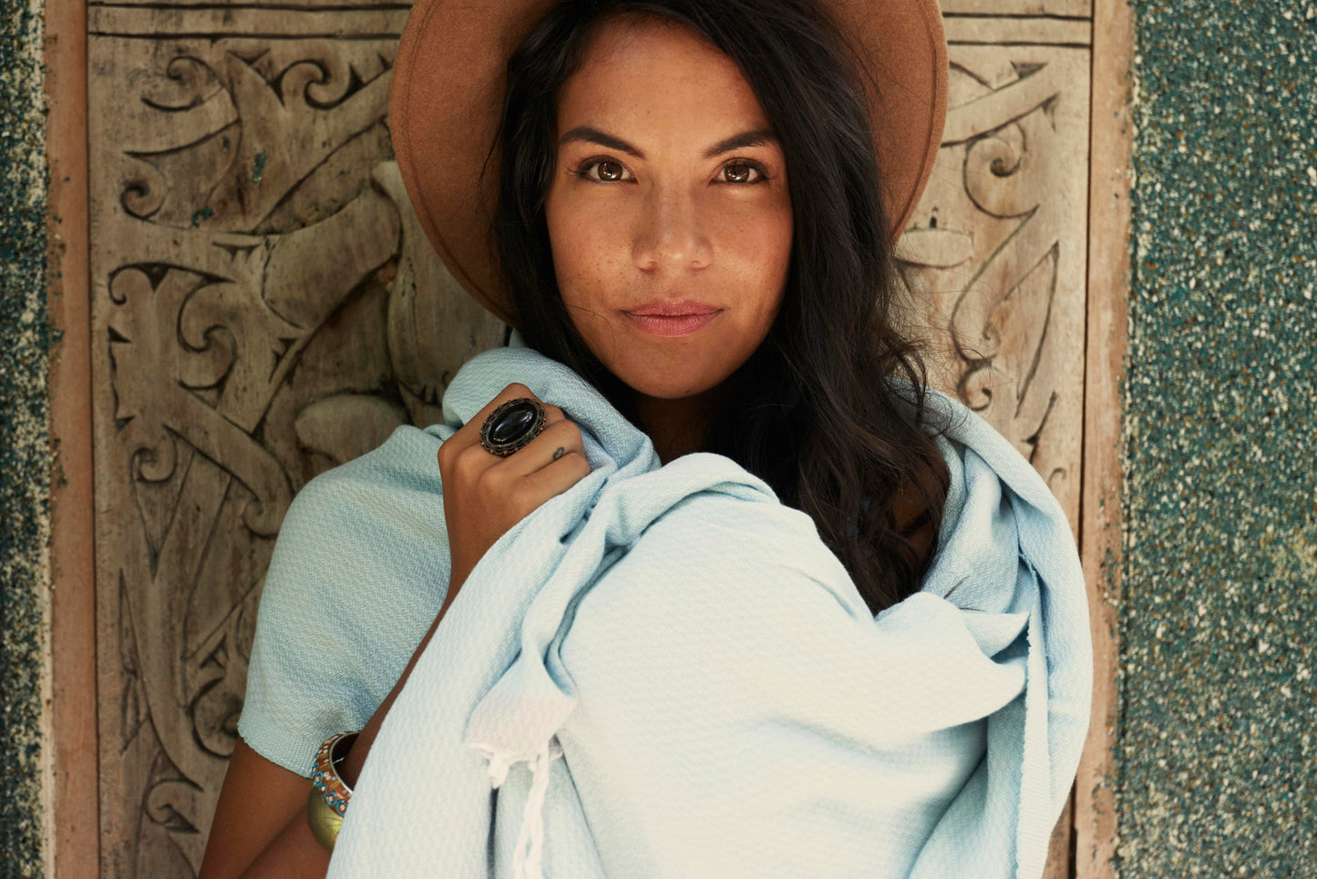 Hamam Towel Lale Petrol by HAMAMISTA