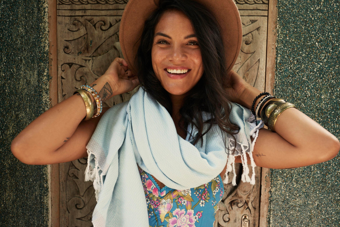 Hamam Towel Lale Petrol by HAMAMISTA