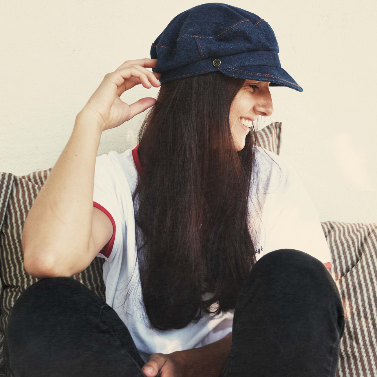 The Kyte Denim Hat by FALLENBROKENSTREET