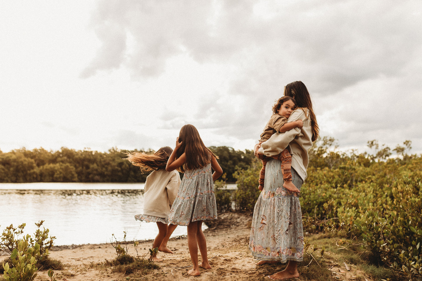 Grounded Children Dress Kids by CHASING RIVERS