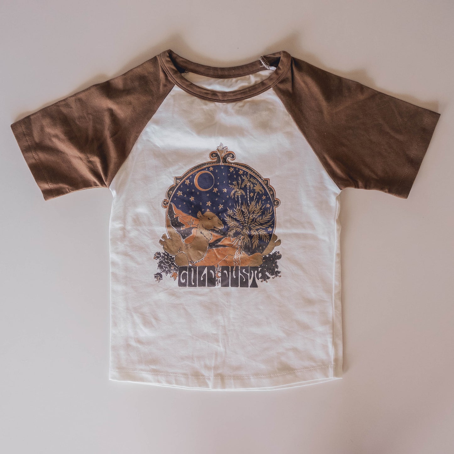 Gold Dust Raglan Tee by CHASING RIVERS
