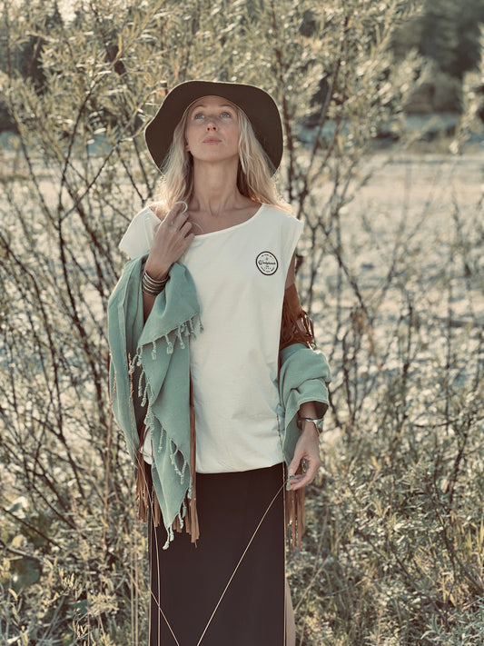 Hamam Towel Lale Frothy Green by HAMAMISTA