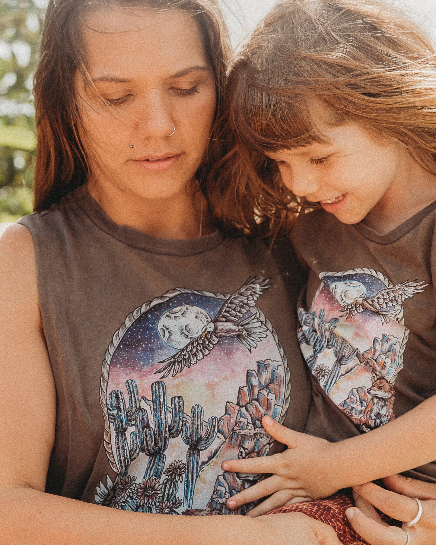 Wild Fox Muscle Tank by CHASING RIVERS