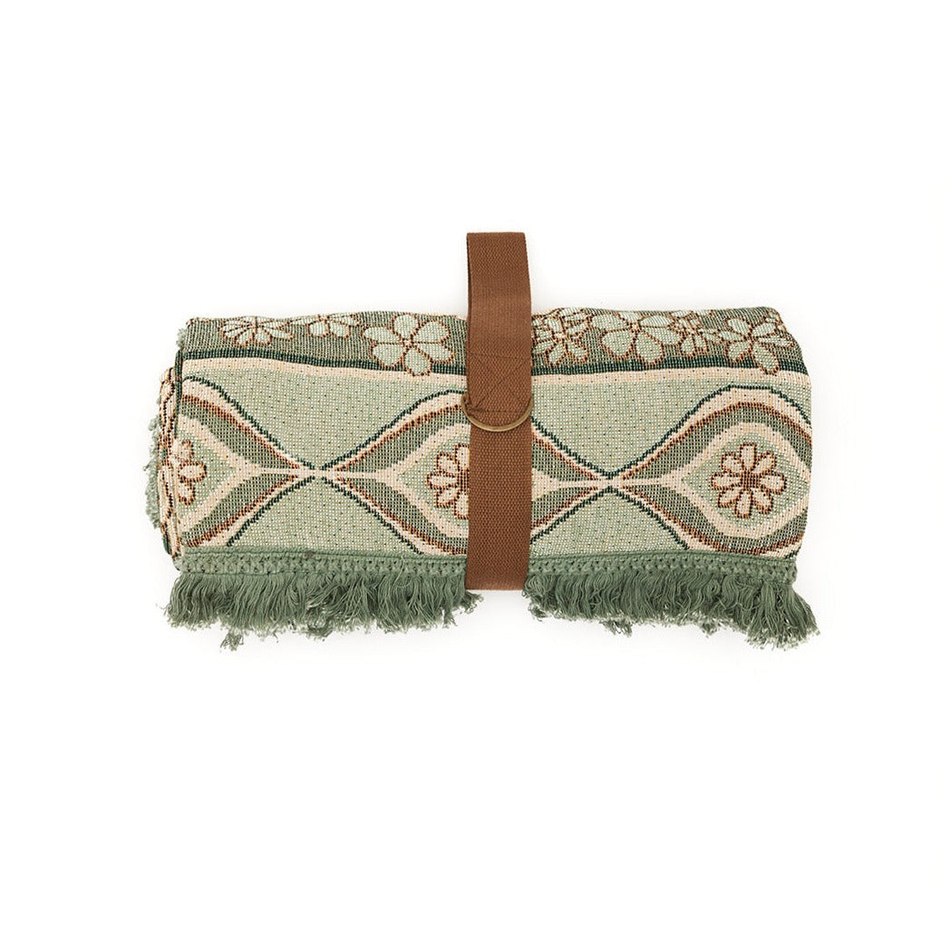 Wandering Folk Throw Peppermint by WANDERING FOLK