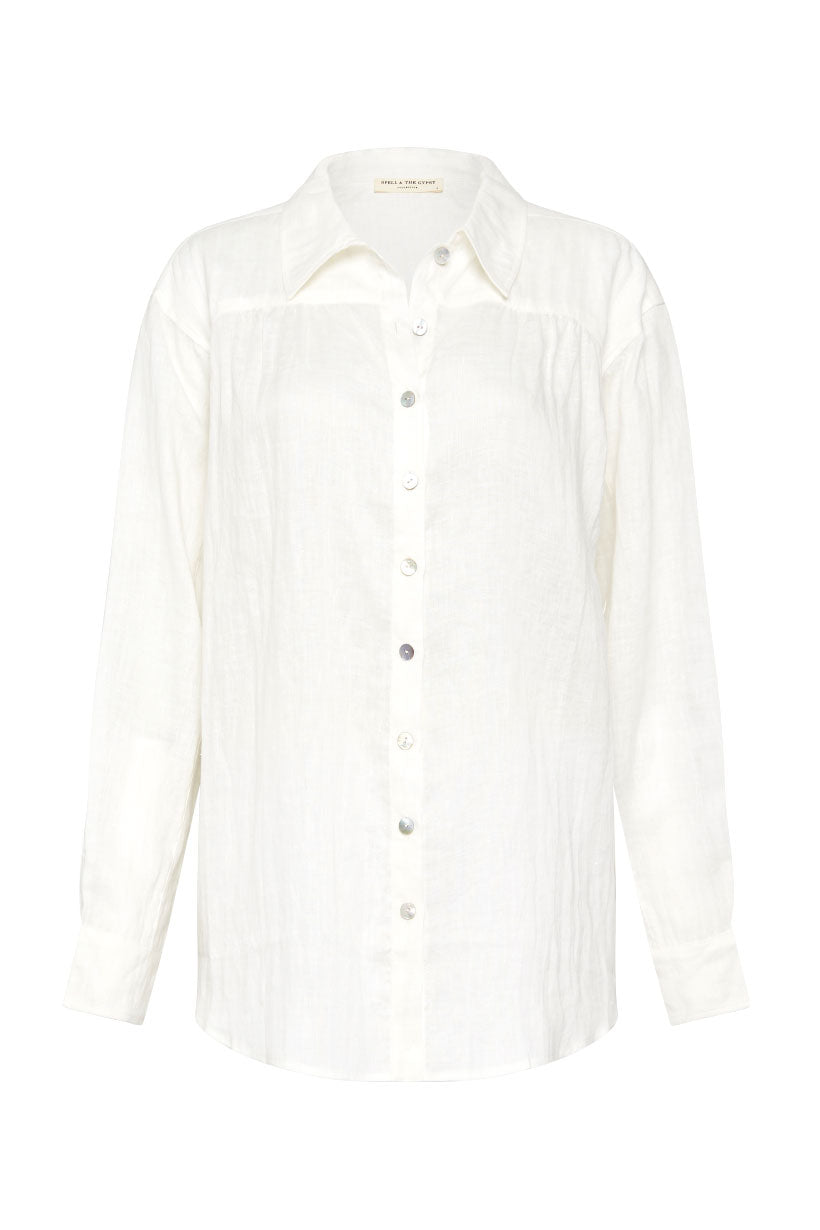 Basic Linen Blouse by SPELL