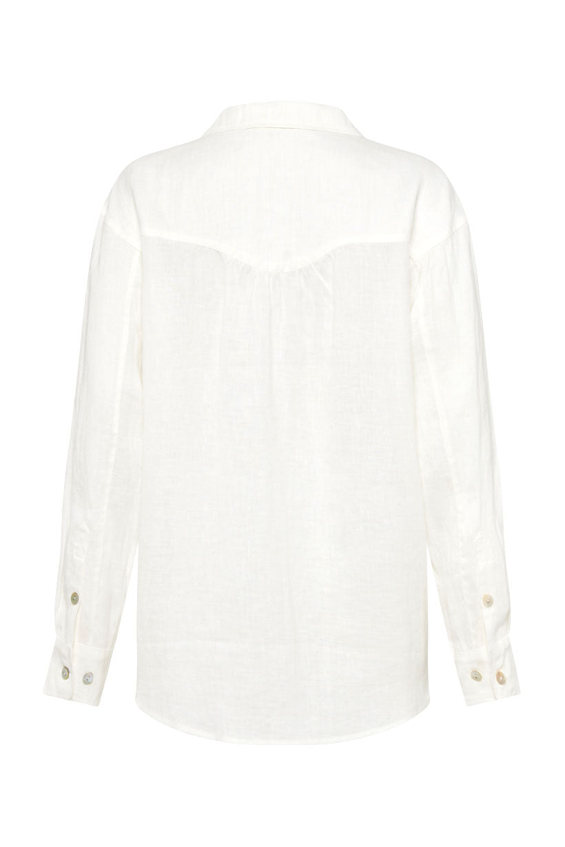 Basic Linen Blouse by SPELL