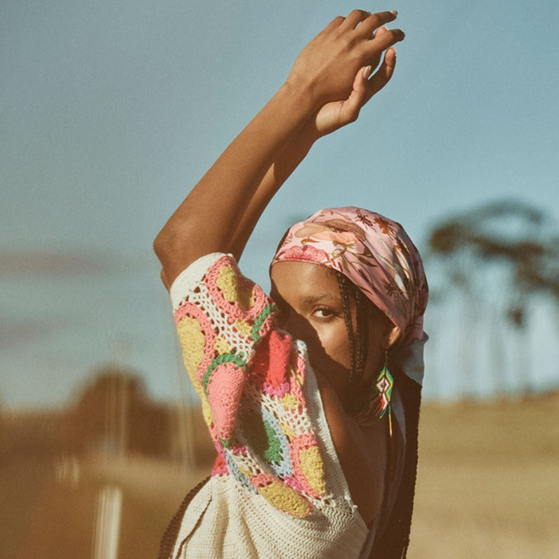 Let The Sunshine In Crochet Top by SPELL