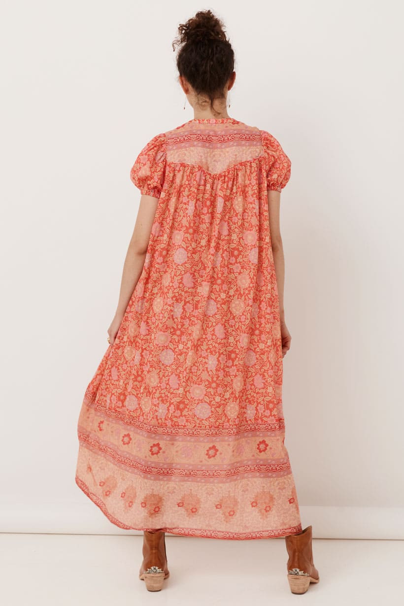 Love Story Short Sleeve Boho Dress by SPELL