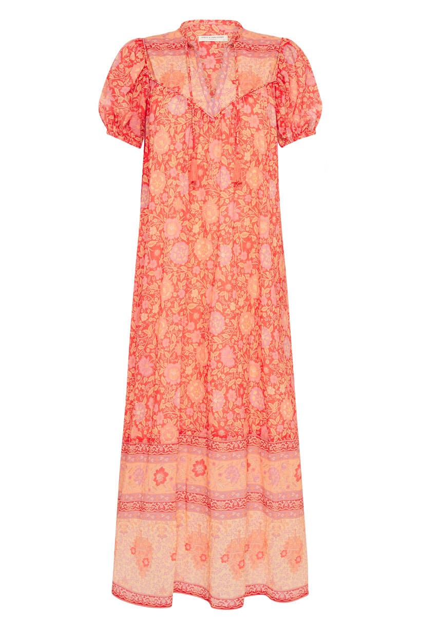 Love Story Short Sleeve Boho Dress by SPELL