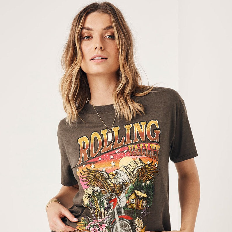 Rolling Valley Biker Tee by SPELL