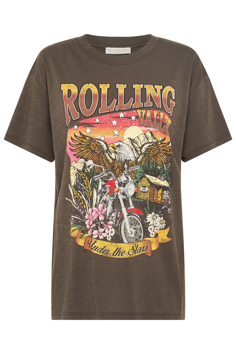 Rolling Valley Biker Tee by SPELL