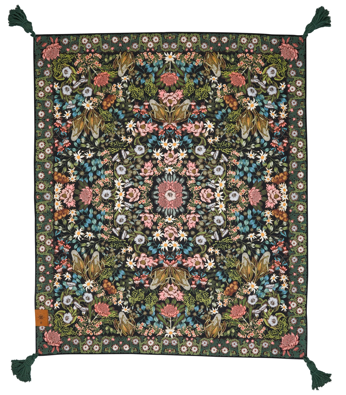 Native Wildflower Picnic Rug by WANDERING FOLK