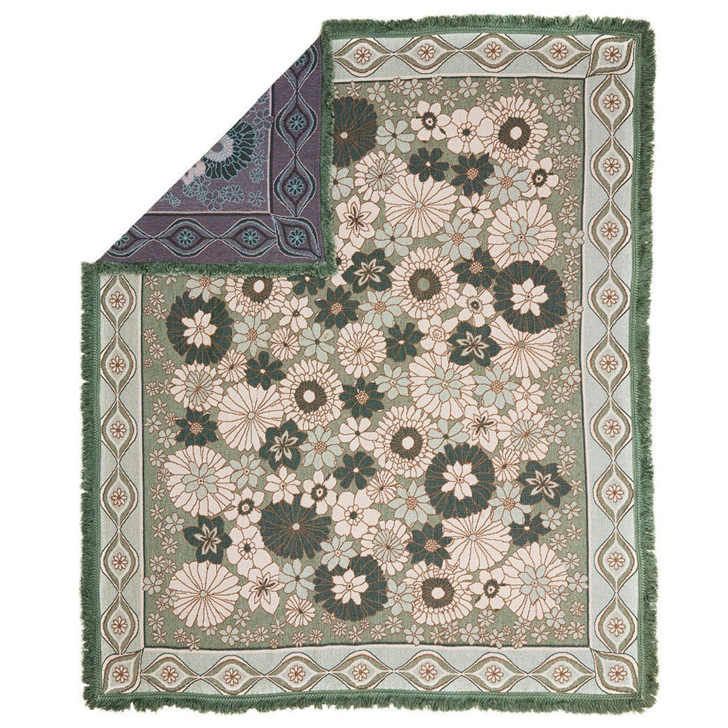 Wandering Folk Throw Peppermint by WANDERING FOLK
