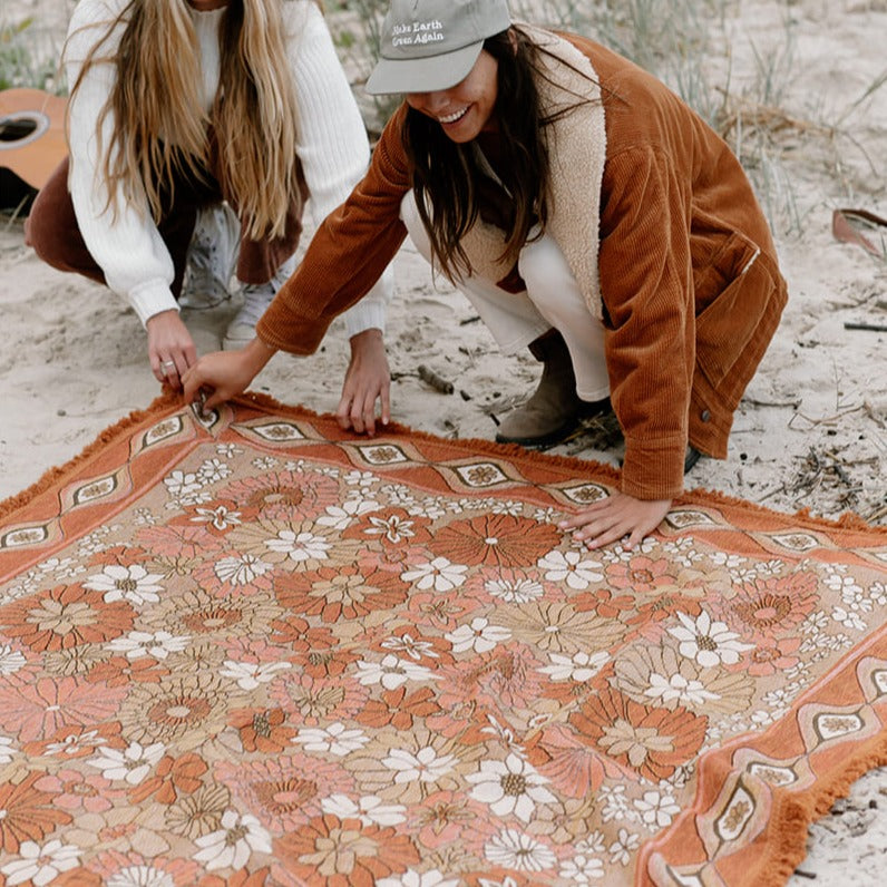 Wandering Folk Throw Copper by WANDERING FOLK
