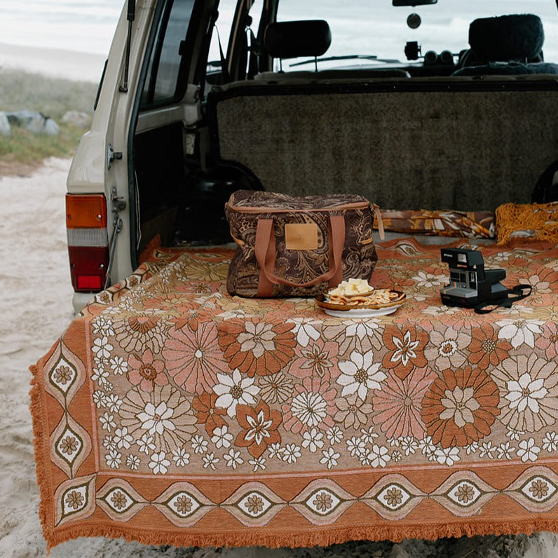 Wandering Folk Throw Copper by WANDERING FOLK