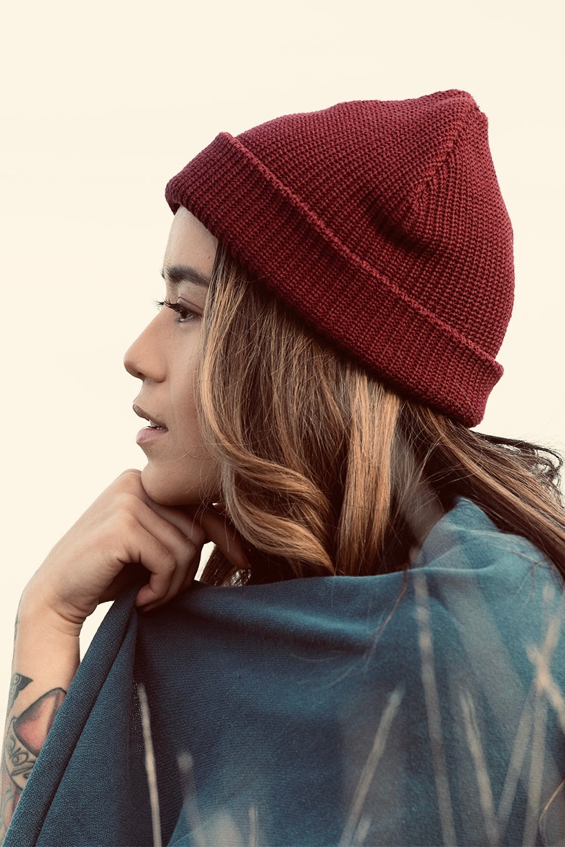 Knitted Beanie by WOODYBUNCH