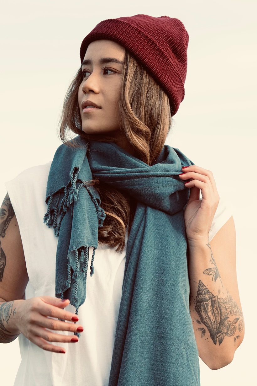 Knitted Beanie by WOODYBUNCH