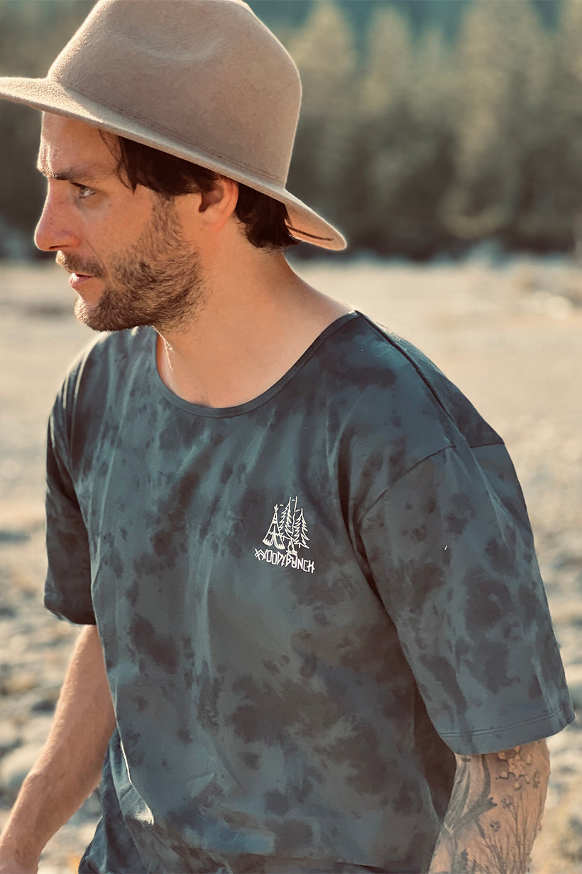 Black Tee by WOODYBUNCH