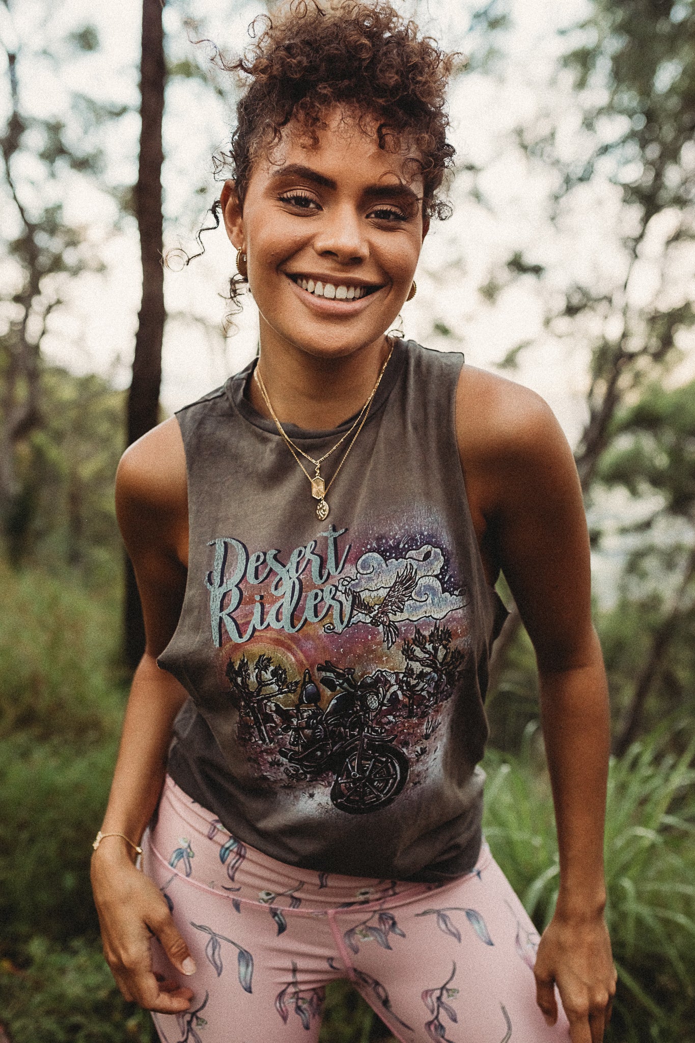 Desert Rider Muscle Tank by CHASING RIVERS