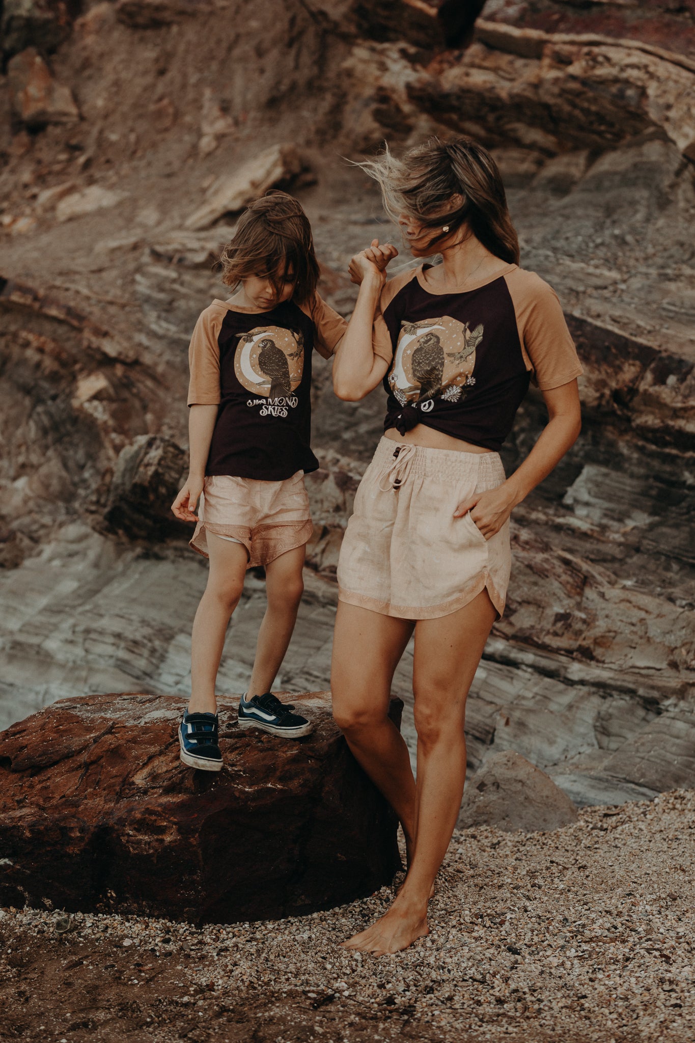 Diamond Skies Raglan Tee by CHASING RIVERS