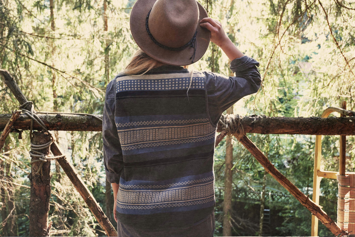 Reversible Knitvest by WOODYBUNCH